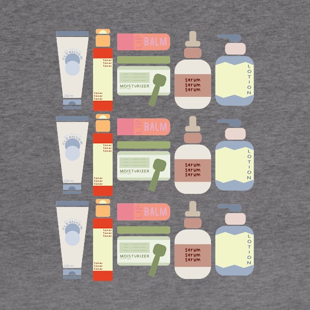 Skincare Essentials Pattern by aaalou